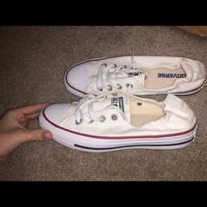 Women’s red white & blue converse